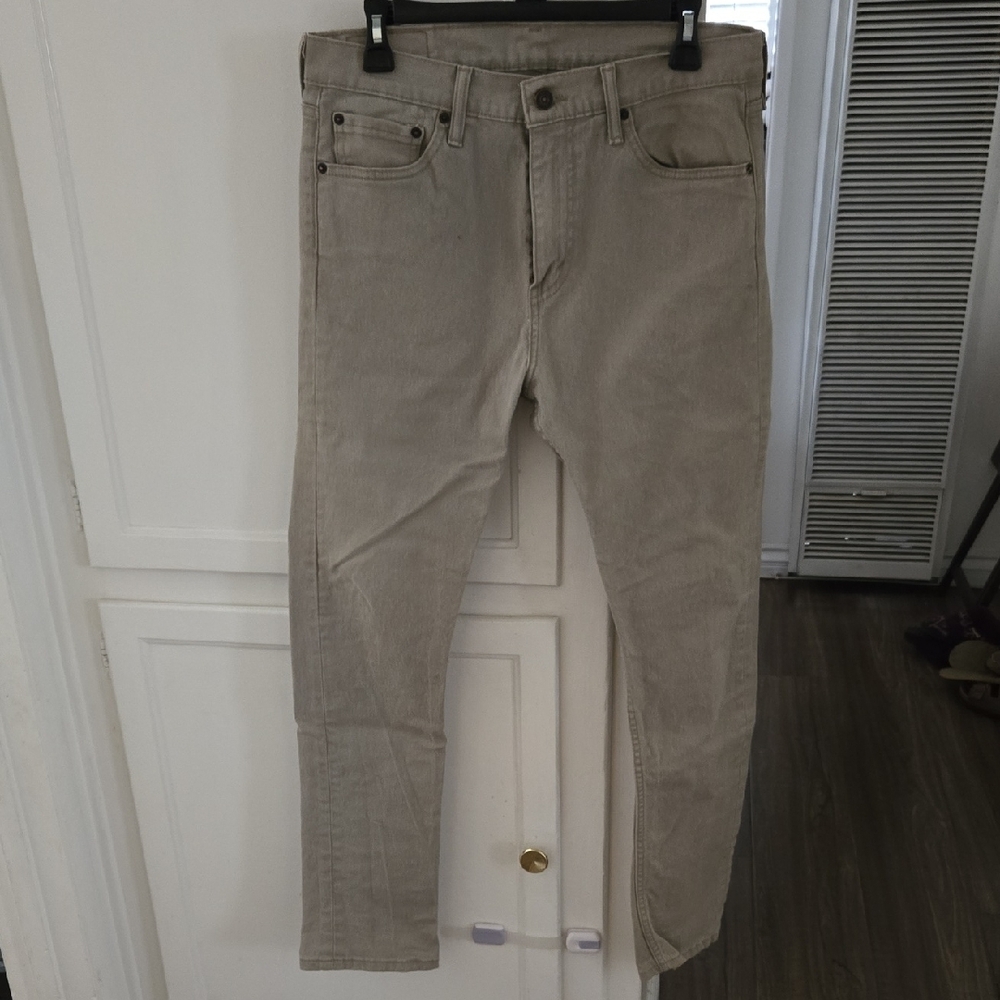 Levi's Men's Slim Fit Khaki Jeans